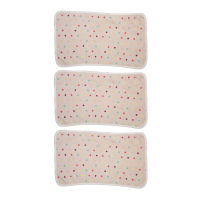 3Pcs ผ้าห่มสุนัข Super Soft Warm Coral Fleece Dotted พิมพ์ Pet Sleep Mat สำหรับสุนัขแมวลูกสุนัข L