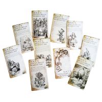 20 Pcs New Vintage Style Alice 39;s Adventure In Wonderland Post Card Set Greeting Card Christmas Gift