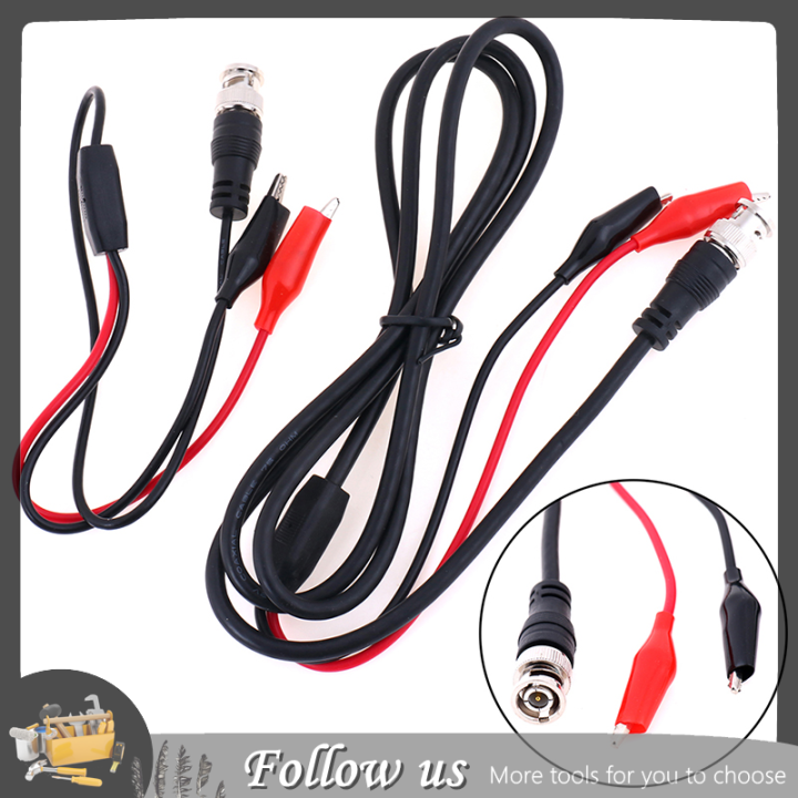 【FUN】 Digital oscilloscope probe bnc test leads bnc q9 male to dual