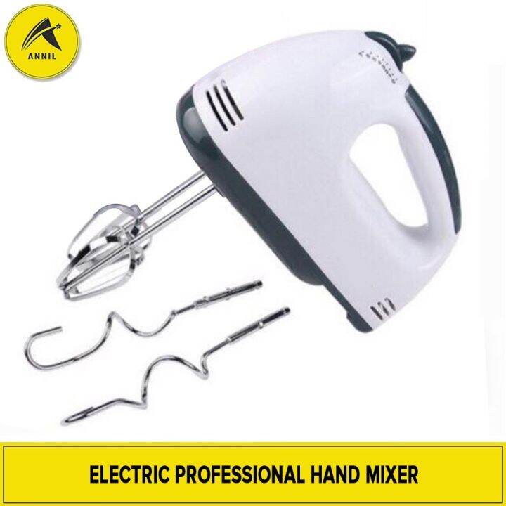 Annil Portable 7 Speed Professional Baking Electric Hand Mixer ...