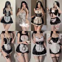 【jw】☫♨◙  Pajama Maid Apron Role Sex Game Seductive Clothing Campus Erotic Uniform