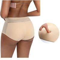 New Sexy Womens Mid Length Sponge Pad Enhanced False Butt Underwear Hip Lifting Underwear Shaping Shorts