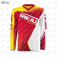 Hot 2023 Quick Drying Motocross เสื้อ Mx เสื้อยืดจักรยานเสือภูเขา Bmx Dh Mtb RIEJU Mens Cycling Jersey เม็กซิโก Jersey