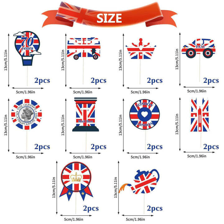 Queen Jubilee Cake Toppers2022 Queen Jubilee Cake Toppers Lazada