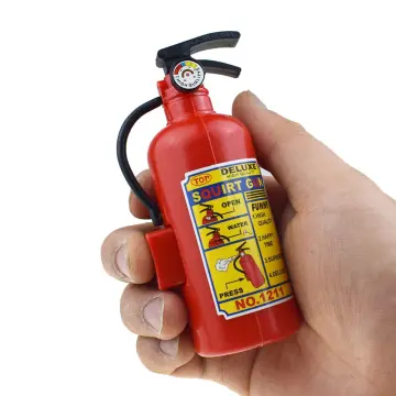 Mini fire extinguisher store toy