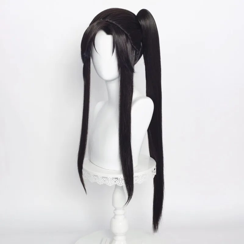 Tian Guan Ci Fu Heaven Official's Blessing Anime Hua Cheng Black Cosplay Wig