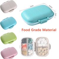 【YF】 Mini Portable Pills Organizer Case 3 Grids PillBox Tablet Storage Container Weekly Medicine Pills Box Pill Drug Dispense