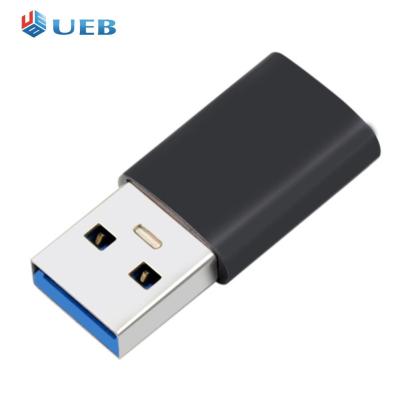 USB ไปยังอะแดปเตอร์ Type-C อะลูมินัมอัลลอยอะแดปเตอร์ USB ขนาดเล็ก USB อะแดปเตอร์ตัวแปลง USB ถ่ายโอนข้อมูล USB หัวแปลงประเภท C สำหรับแท็บเล็ตโทรได้