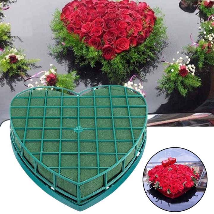 2pcs-floral-foam-heart-shaped-flower-holder-with-floral-foam-for-wedding-centerpiece-party-car-table-floral-arrangement