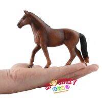 Monkey Toys - โมเดลสัตว์ Horse ม้าฮาโนเวอเรี่ยล ขนาด 14.00 CM (จากหาดใหญ่)