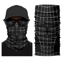 【Selling】 Black Spider Cycling BANDANA Neck Mask Komin Na Twarz Scarf Men Braga Cuello Bandama Face Shield Sport Ski Mask Balaclava Women