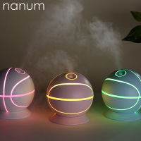 Aroma Essential Oil Diffuser Mini Ultrasonic Basketball Humidifier Air Purifier LED Night Light USB Car air freshener for Office