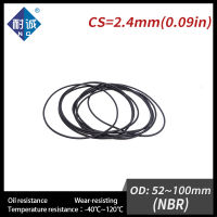 【2023】10 PCS Lot Nitrile Rubber Black NBR 70A O-ring CS2.4mm OD0mm O Ring Gasket Oil Waterproof