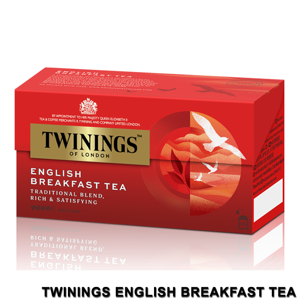 Twinings English Breakfast Tea (2g x 25 tea bags) Lazada