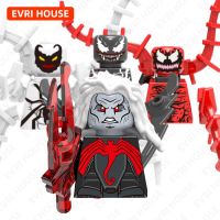 Superhero Knull God Of The Symbiotes Action Figures Venom Carnage Mini Bricks Disney Building Blocks Toys for Children