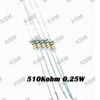 Resistor ตัวต้านทาน 510Kohm 0.25W 1W 511Kohm 0.25W 1% 560Kohm 0.5W  0.25W 1W 620Kohm 0.25W 0.5W