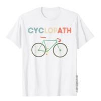 HotCyclopath ตลกจักรยานนักปั่นจักรยานอารมณ์ขันเสื้อยืดฤดูร้อนสไตล์ญี่ปุ่นประเดิมคูปองผ้าฝ้ายผู้ชายเสื้อยืด