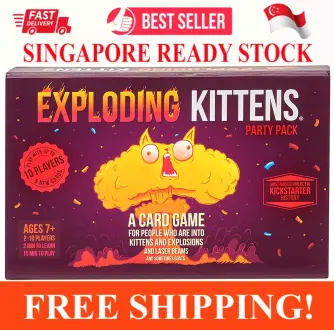 Party Pack Game by Exploding Kittens