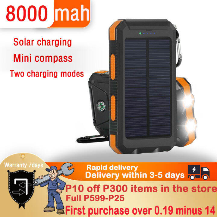 80000mah Solar Powerbank Solar Charger Explosion-proof Powerbank ...