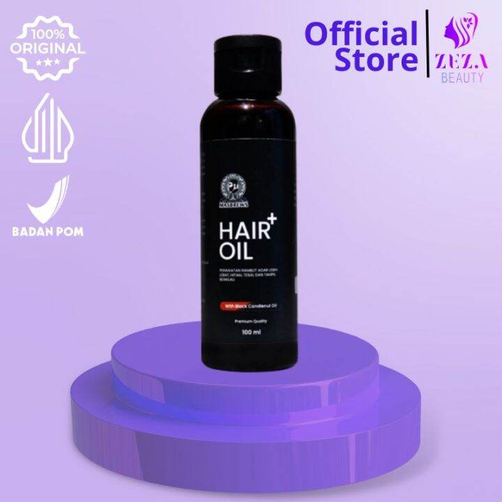 Masbrews Hair Oil With Black Candlenut Oil Lazada Indonesia
