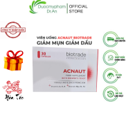 HÀNG NHẬP KHẨU - Viên uống giảm mụn Biotrade Acnaut Food Supplement 30