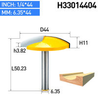 Huhao 1ชิ้น1/4 "1/2" ก้าน Cnc กลมบางด้านล่างทำความสะอาดบิตบิตเตอร์สำหรับงานไม้ประเภทชามเครื่องตัดมิลลิ่ง