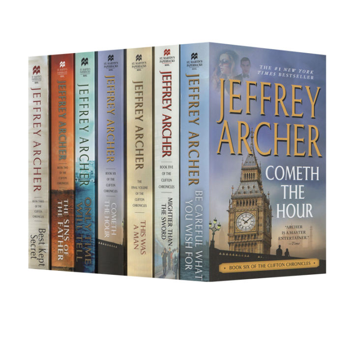 english-original-the-clifton-chronicles-clifton-chronicles-series-7-volume-set-of-literary-reasoning-novels-extracurricular-interest-reading-jeffrey-archer-jeffrey-archer