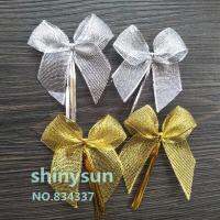 [Hot K] 20/50Pcs หลายสีทองสีเงิน Bowknot ลวดปิดผนึกเบเกอรี่ผนึกบรรจุภัณฑ์ขนมปังเค้กของตกแต่งงานปาร์ตี้ผูกเกลียวลวด