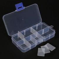 【hot】♚◘♚  Small Boxes Transparent Plastic Jewelry Storage Finishing for Earrings Fishing