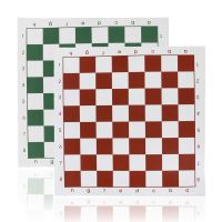 34.5x34.5cm/42x42cm PVC Leather Tournament Chess Board For Childrens Educational Games Educational Chess Board 284464