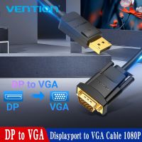 Vention Displayport To VGA Converter DP Male To VGA Male Cable Adapter 1080P Display port Connector For Laptop Desktop Table PC