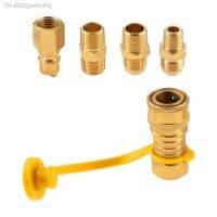 ❦ gadfsdfs Gás Fitting latão Tubo Adaptador Propano Grill Mangueira Plug 3/8 Male Flare 3/8 Male NPT 1/4