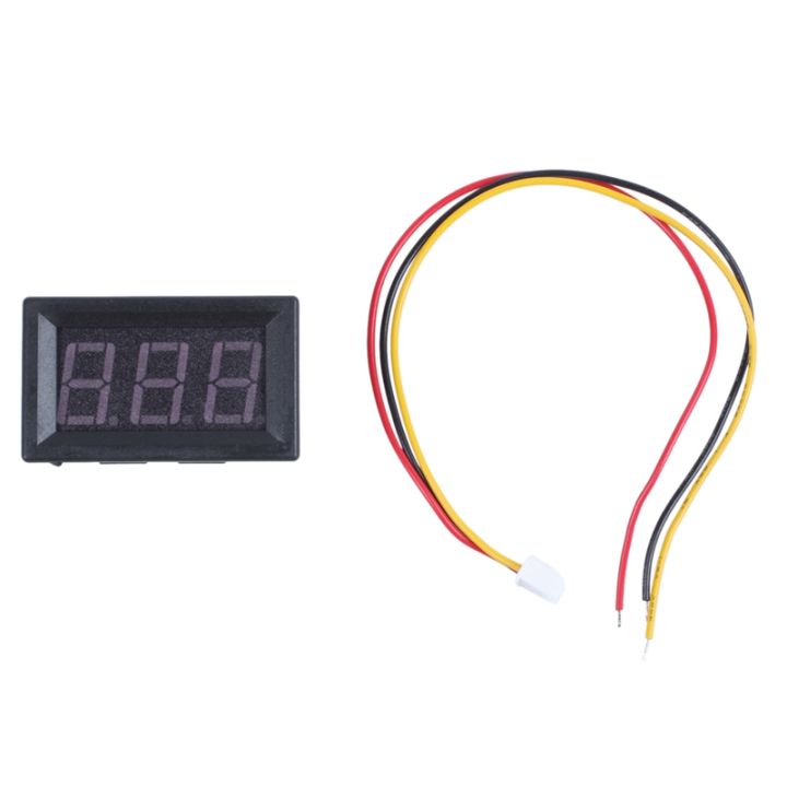 dc-0-99-9v-3-wire-led-digital-display-panel-volt-meter-voltage-voltmeter-car-motor