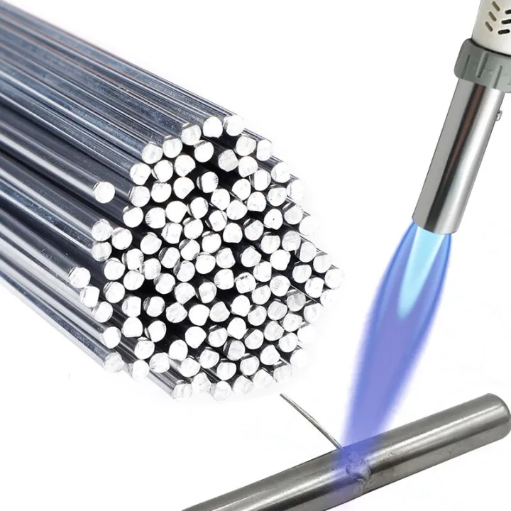 30-Pack Aluminum Welding Rods - Low Temp (716°F-752°F), No Flux Needed, 2/32x13" Sticks For All-Position Welding