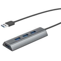 USB 3.0 Hub 4-Port USB Splitter Ultra-Slim USB Data Hub Portable USB Port Expander, for PC Laptop, Macbook, Surface Pro