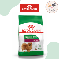 Royal canin โรยัลคานิน อาหารสุนัข สูตร Mini Indoor Senior สำหรับสุนัขสูงวัยขนาดเล็ก 1.5kg [exp.06/2024]