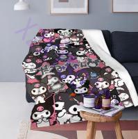 Sanrio Kuromi Silk Touch Sherpa Throw Blanket Multi Size 03