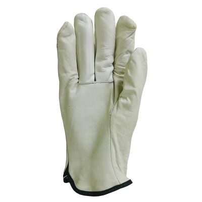 【CW】 Leather Gloves and Fireproof Safety Protection Garden Household Wear-resistant Welding