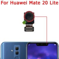 กล้องด้านหน้าด้านหลังสำหรับ Huawei Mate 20 Lite Mate20 Pro X โมดูลกล้องหันหน้าหลักชิ้นงอสำหรับเปลี่ยนอะไหล่