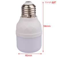 Qungkun? สำหรับบันไดทางเดินโคมไฟ6W 9W 13W E27 220V LED ร่างกายมนุษย์เสียงเซ็นเซอร์การเคลื่อนไหวหลอดไฟสีขาวบ้านอัจฉริยะ