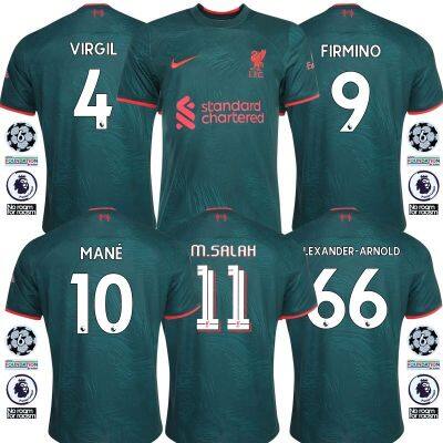 Fans Issues --2022/23 Liverpool third man football 2223 Fans Football Jersey xxxReady Stock