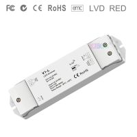 【❂Hot On Sale❂】 uylexs ตัวควบคุมหรี่แสงไฟแอลอีดีปรับหรี่ไฟหรี่หรี่แรงดันคงที่แบบ V1-l Dc12v-24v 1ch * 15a สำหรับแถบไฟ Led แบบ Smd สีเดียว5050 3528