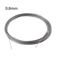 New 10m 304 Stainless Steel Wire Rope Soft Fishing Lifting Cable 7×7 Clothesline Dropship