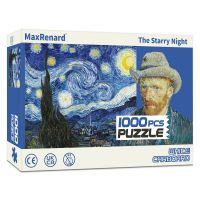 ป่าร้อน LIN431 - △ MaxRenard 68x49cm Jigsaw 1000 Pieces Van Gogh The Painting Puzzles for Adults Decoration