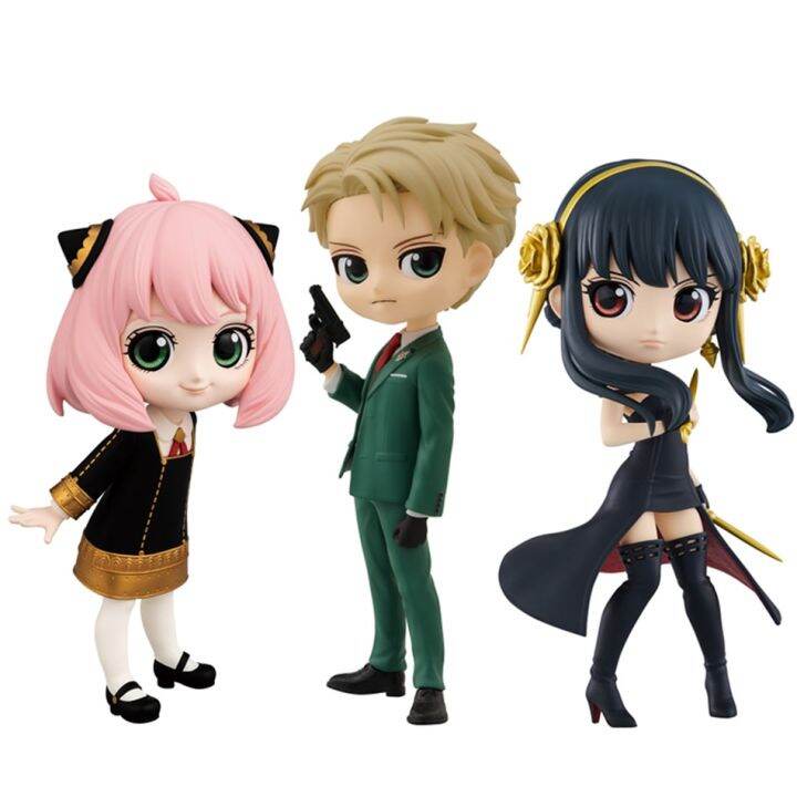 spy-x-ภาพอนิเมะครอบครัว15cm-anya-forger-yor-loid-kawaii-qpostket-กระทำ-figural-พีวีซีรูปแบบการตกแต่งเดสก์ท็อปของขวัญของเล่นเด็ก