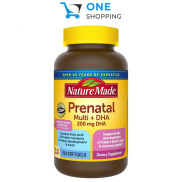 Vitamin Cho Bà Bầu Nature Made Prenatal Multi + DHA 150 Viên