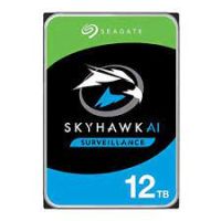 SEAGATE SKYHAWK AI 12TB SURVEILLANCE HDD 7200RPM CACHE 256MB SATA 5YRS