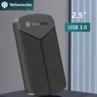 Yottamaster 2.5 "นิ้ว SSD HDD Enclosure SATA USB A 3.0 Type C ภายนอกกรณี HD กล่อง Hard Drive Disk Cover Pack USB3 House