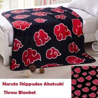 Anime Akatsuki Red Clould Blanket Sofa Bedding Soft Warm Plush Coral Fleece Blanket Quilt Rug Obito Itachi Nagato Cosplay