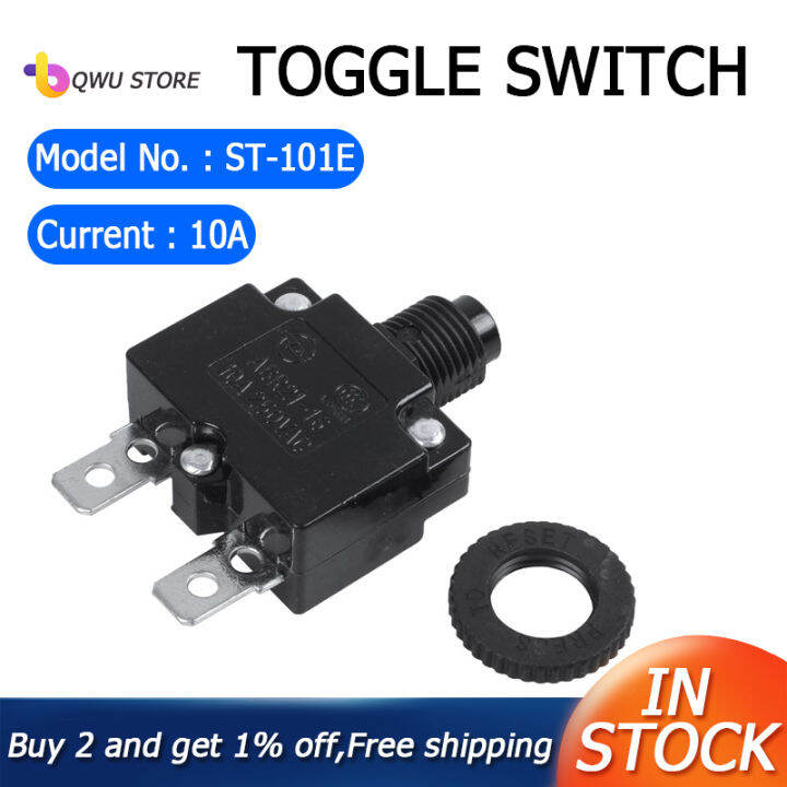 125/250VAC 50/60Hz 10A 2 Pin Terminals ST-101E AC DC Toggle Switch | Lazada